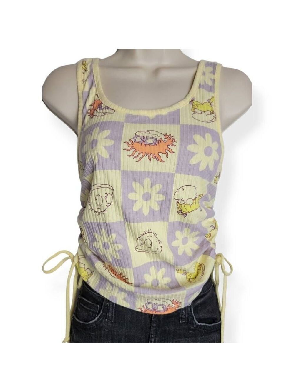Nickelodeon Rugrats Ribbed Tank Top XLarge Jrs.